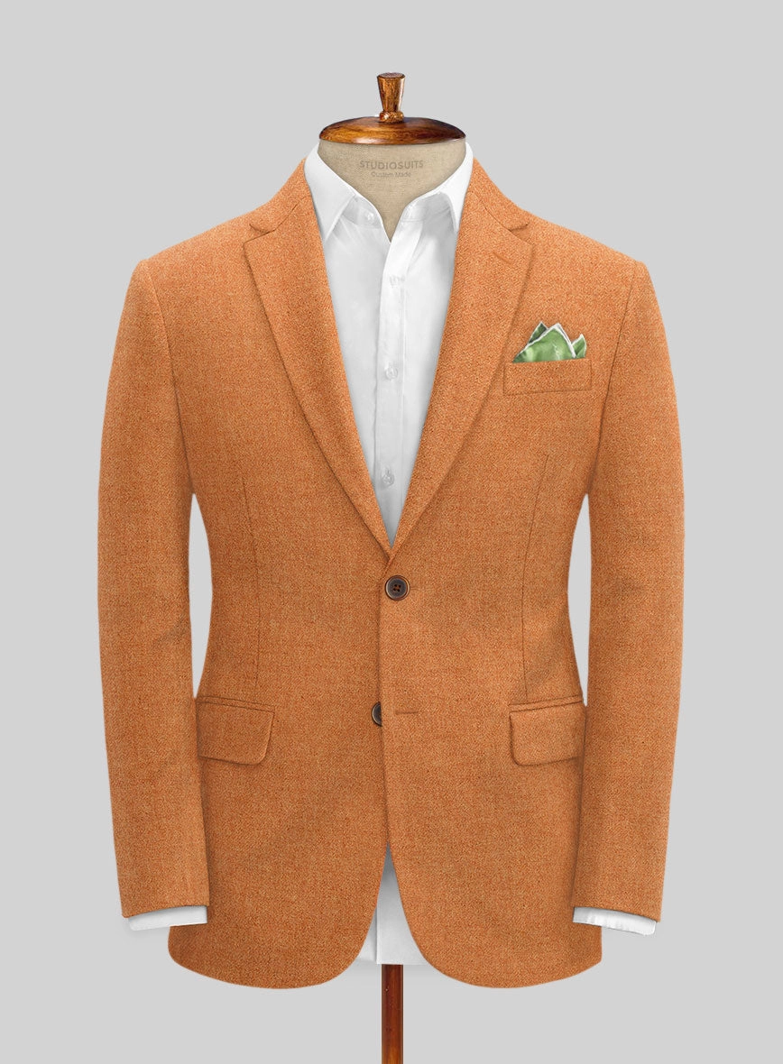 Naples Cocktail Orange Tweed Suit