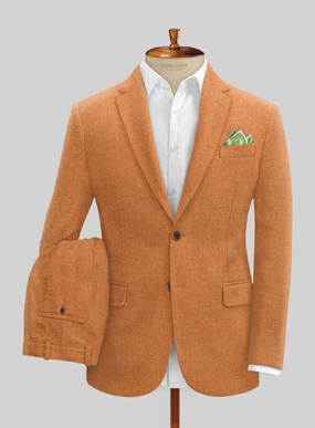 Naples Cocktail Orange Tweed Suit