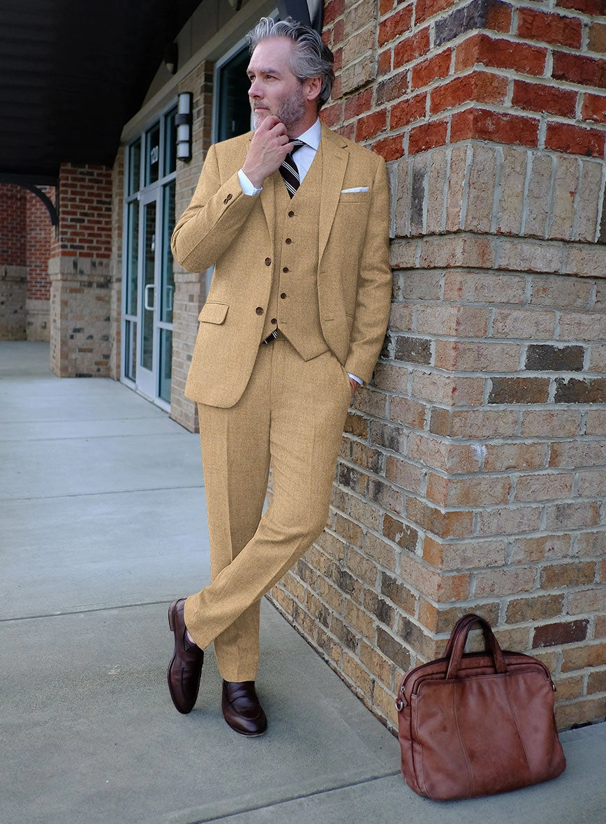 Naples Desert Haze Tweed Suit