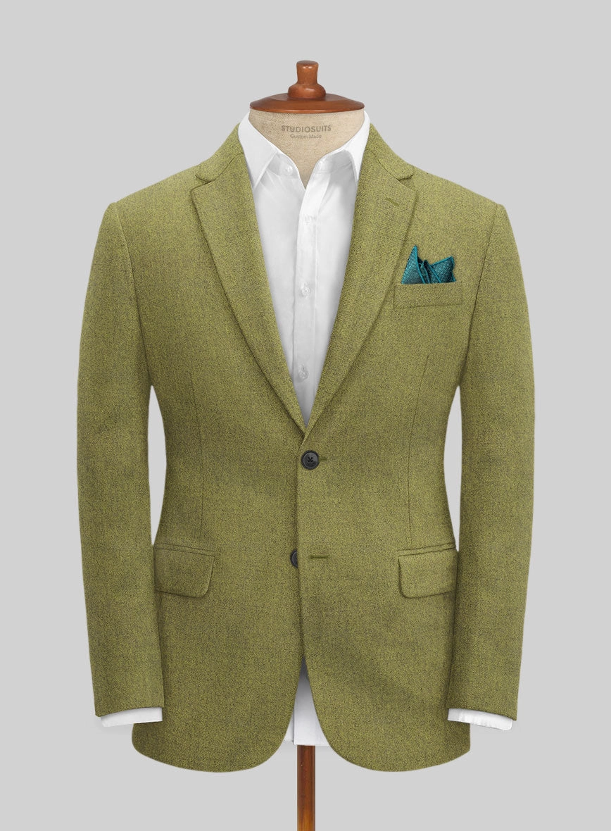 Naples Festa Green Tweed Suit