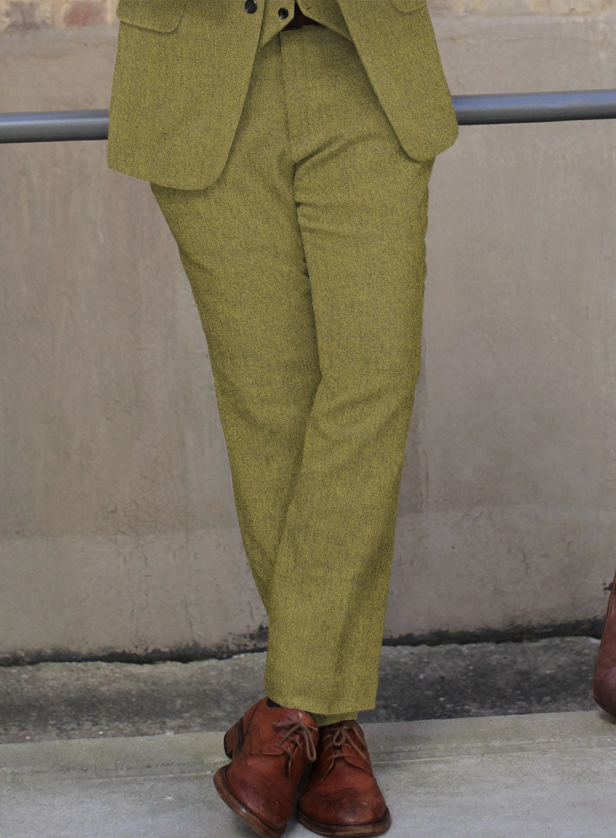 Naples Festa Green Tweed Suit