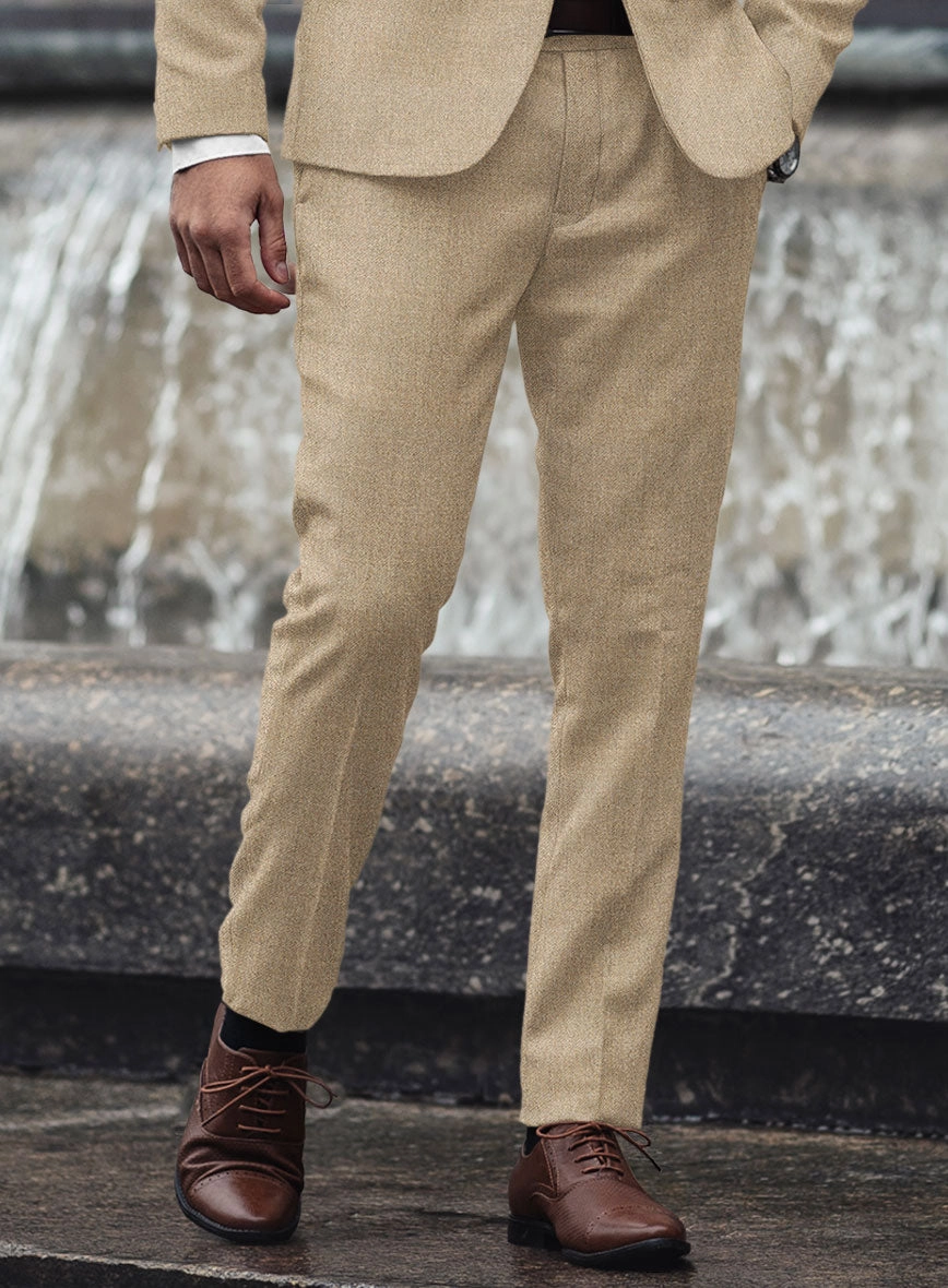 Naples Gondola Beige Tweed Suit