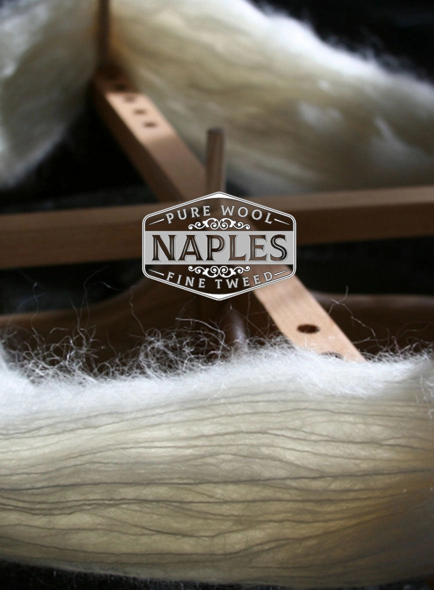 Naples Ramey Wine Tweed Suit