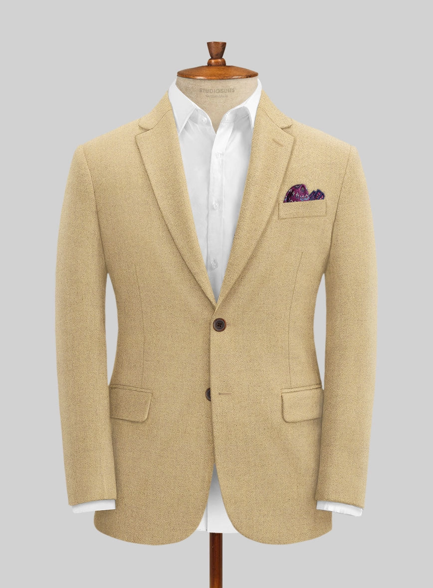 Naples Sahara Beige Tweed Suit