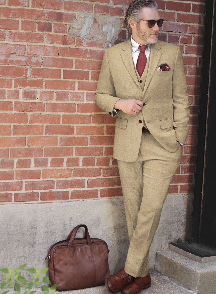 Naples Sandcastle Tweed Suit