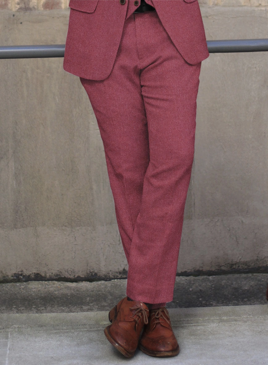 Naples Venetian Pink Tweed Suit
