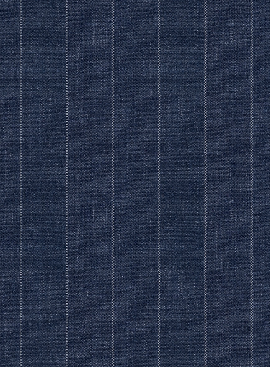 Napolean Artisan Band Blue Wool Suit