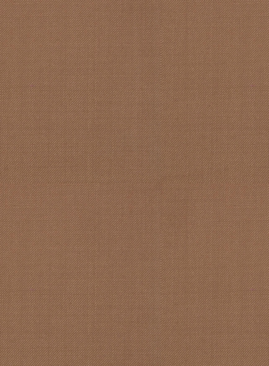 Napolean Caramel Brown Wool Suit
