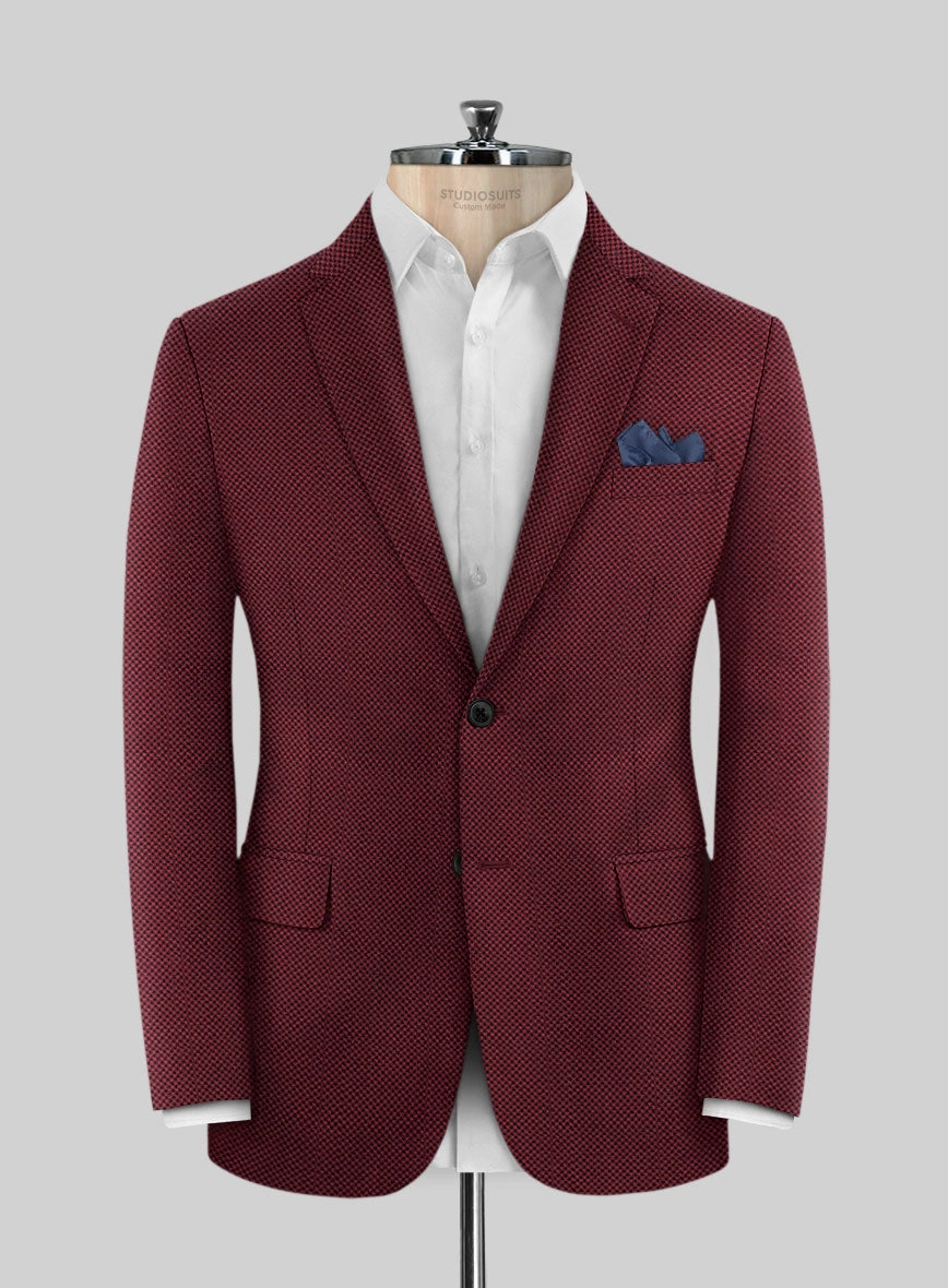 Napolean Cherry Bomb Wool Suit