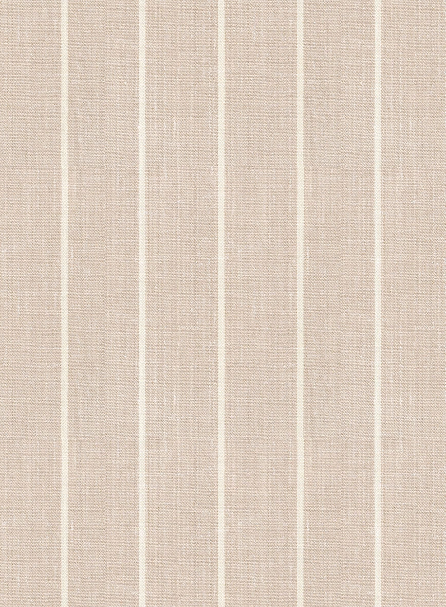 Napolean Como Bar Beige Wool Suit