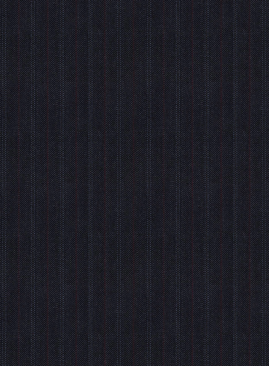 Napolean Elias Stripe Navy Wool Suit