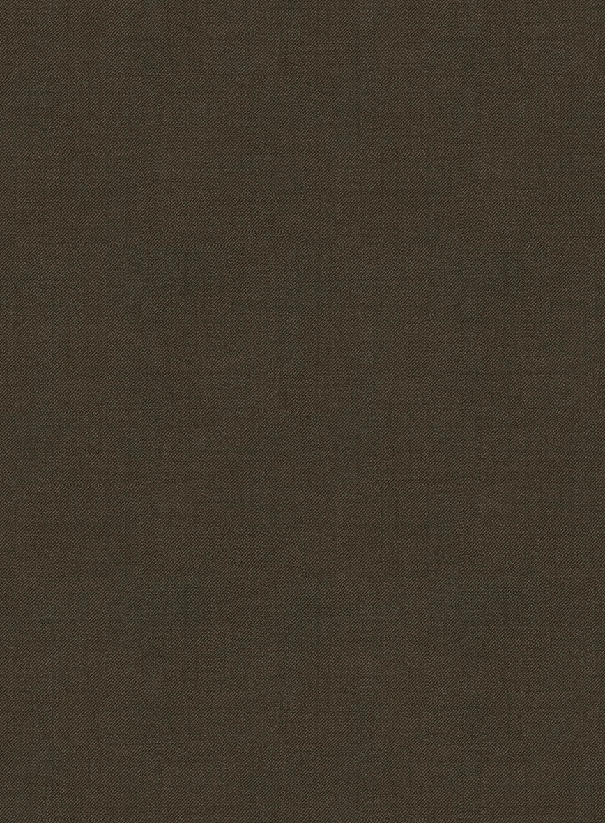 Napolean Mud Brown Wool Suit