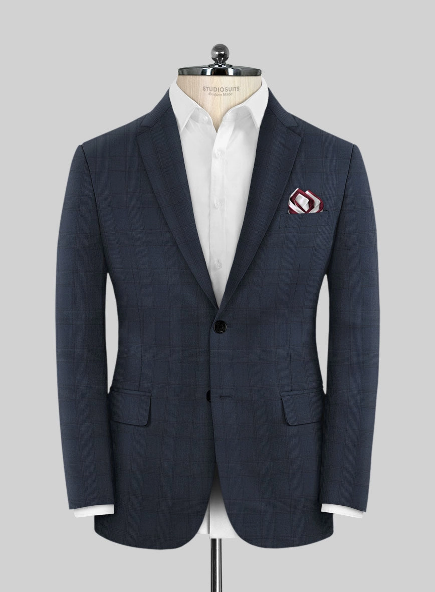 Napolean Preppy Blue Check Suit