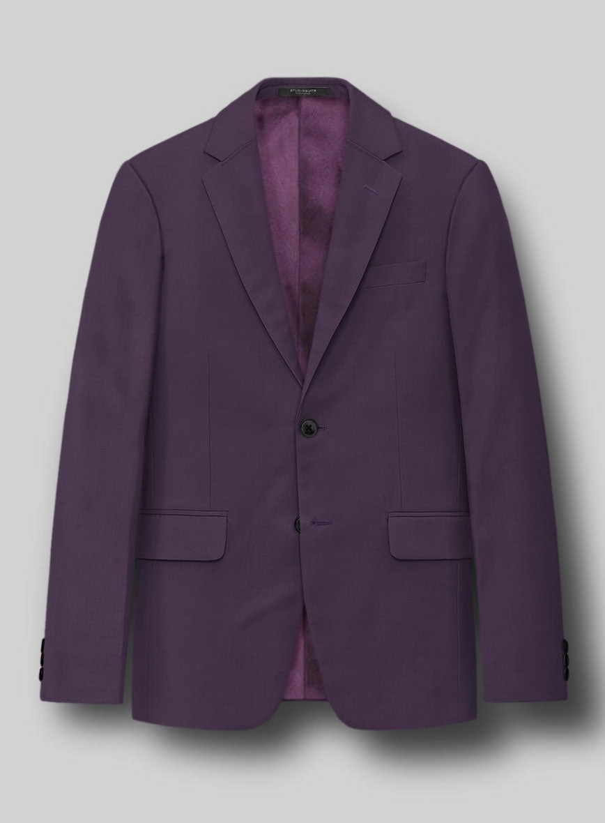 Napolean Purple Wool Suit