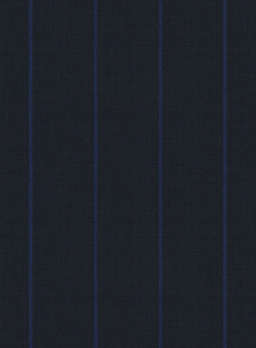 Napolean Rodrio Blue Wool Suit