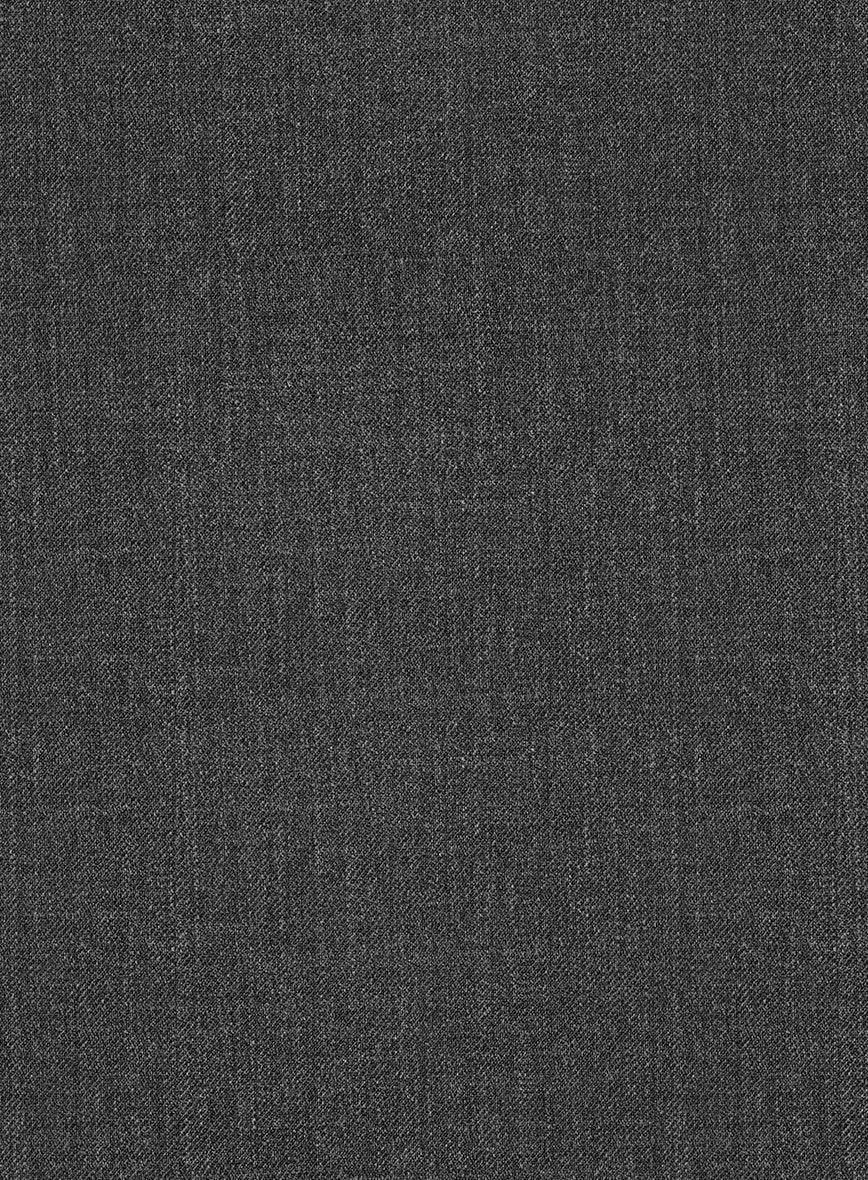 Napolean Stretch Dark Gray Wool Suit