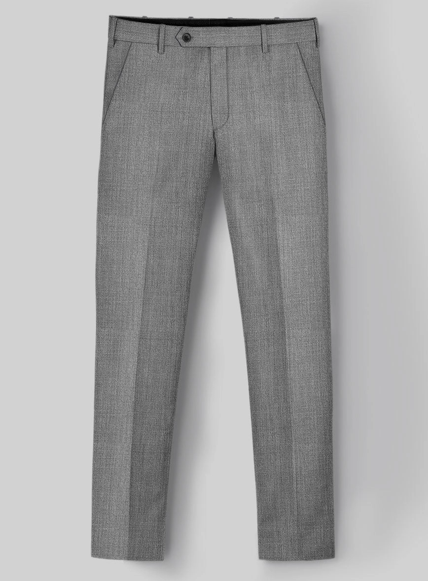 Napolean Stretch Mid Gray Wool Suit