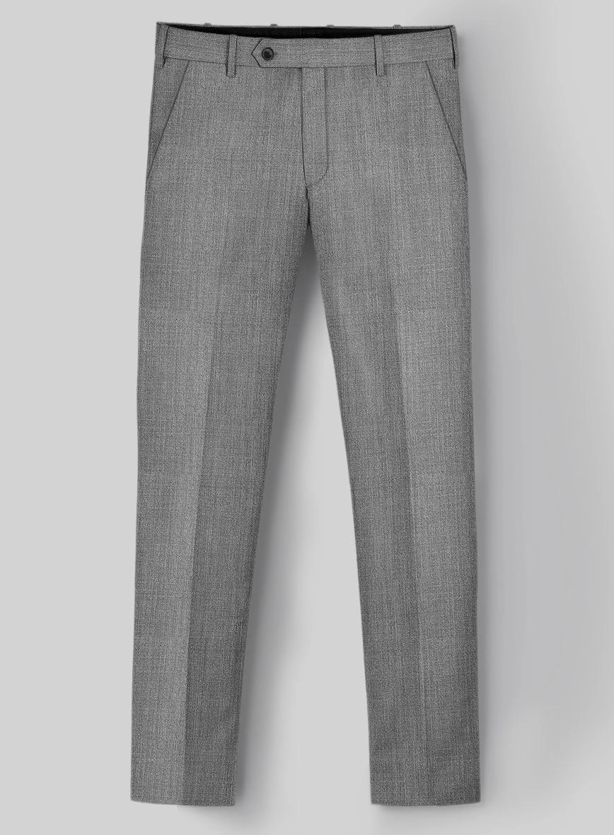 Napolean Stretch Mid Gray Wool Suit