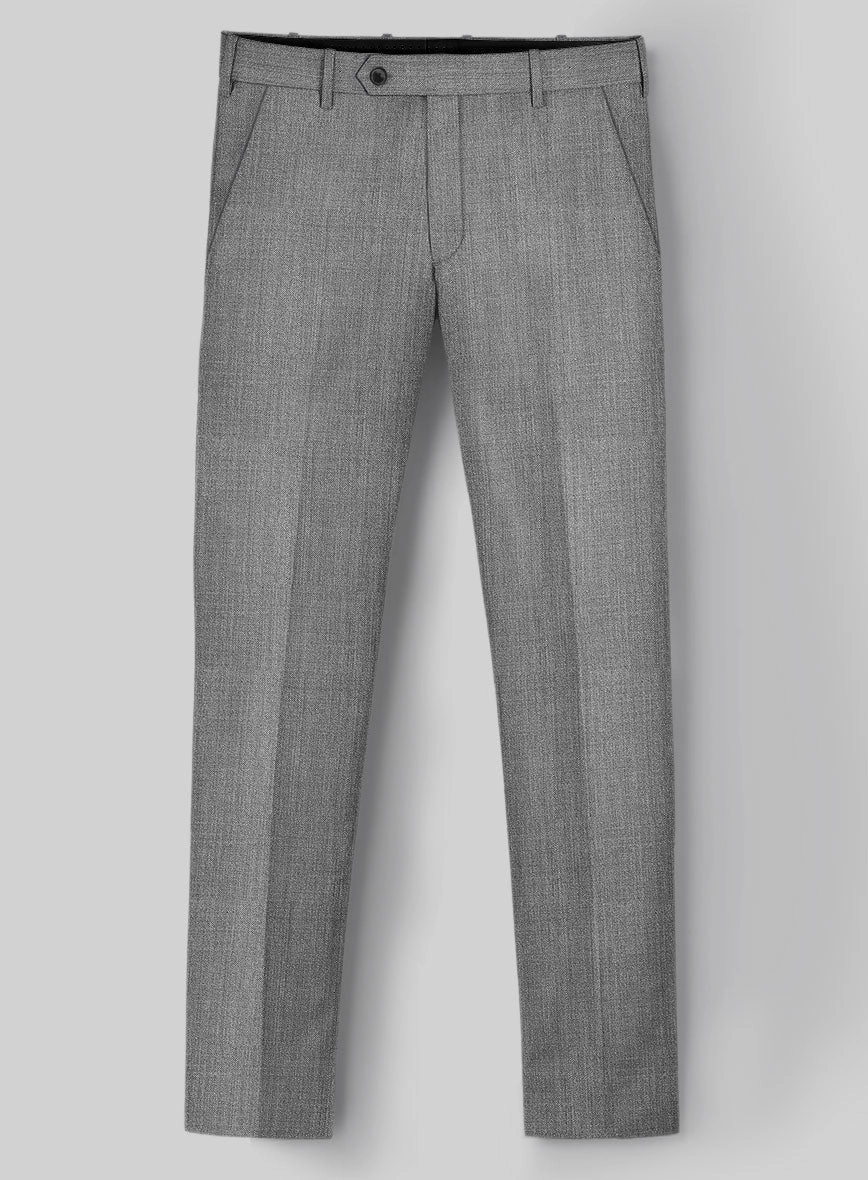 Napolean Stretch Mid Gray Wool Suit
