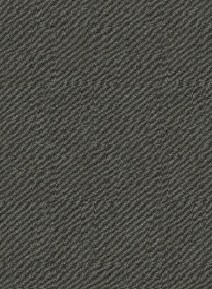 Napolean Stretch Olive Green Wool Suit