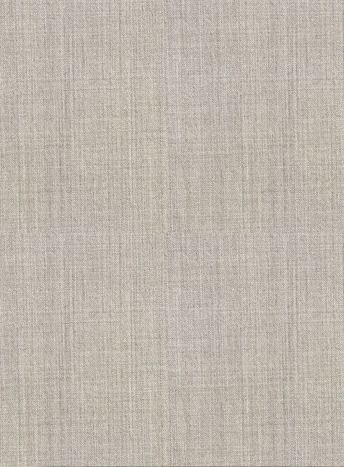 Napolean Stretch Pale Brown Wool Suit