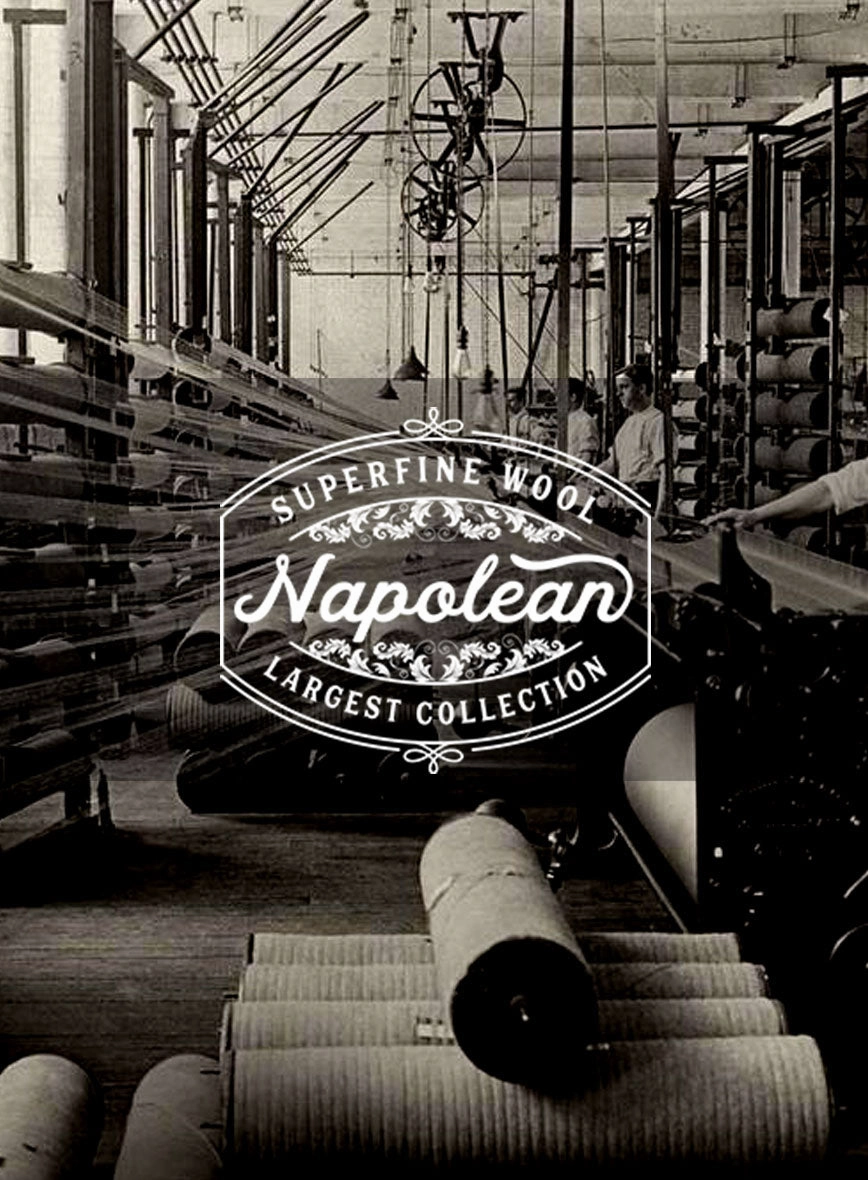 Napolean Stretch Royal Blue Wool Suit