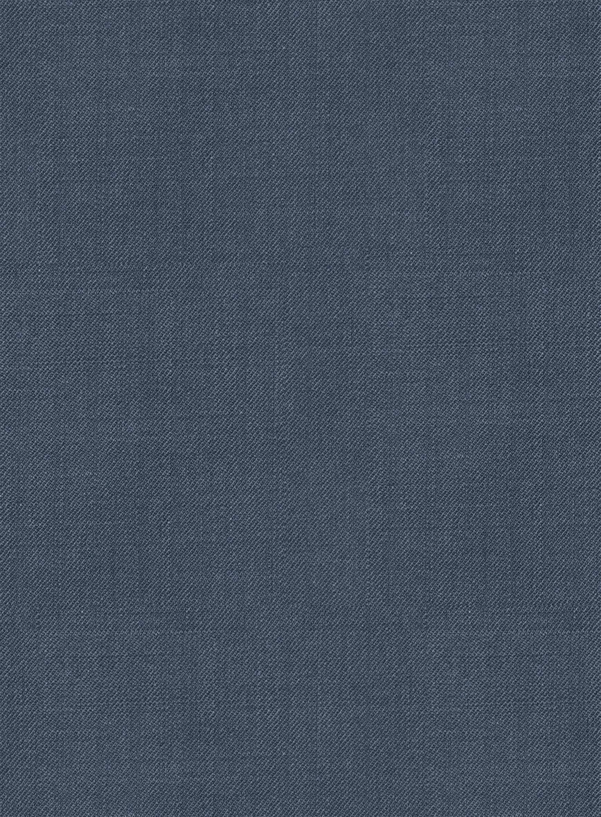 Napolean Stretch Space Blue Wool Suit