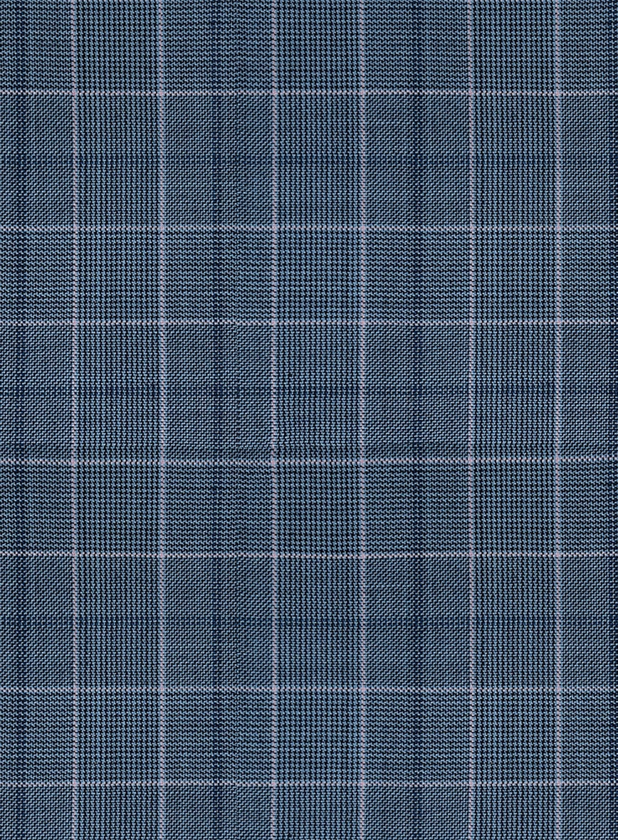 Napolean Tonia Blue Wool Suit
