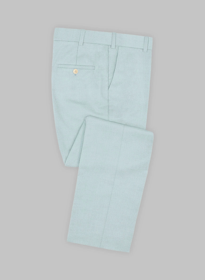 Napolean Wool Baby Blue Suit