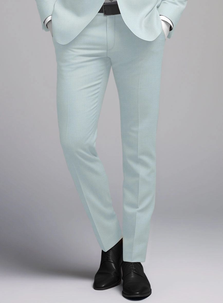 Napolean Wool Baby Blue Suit