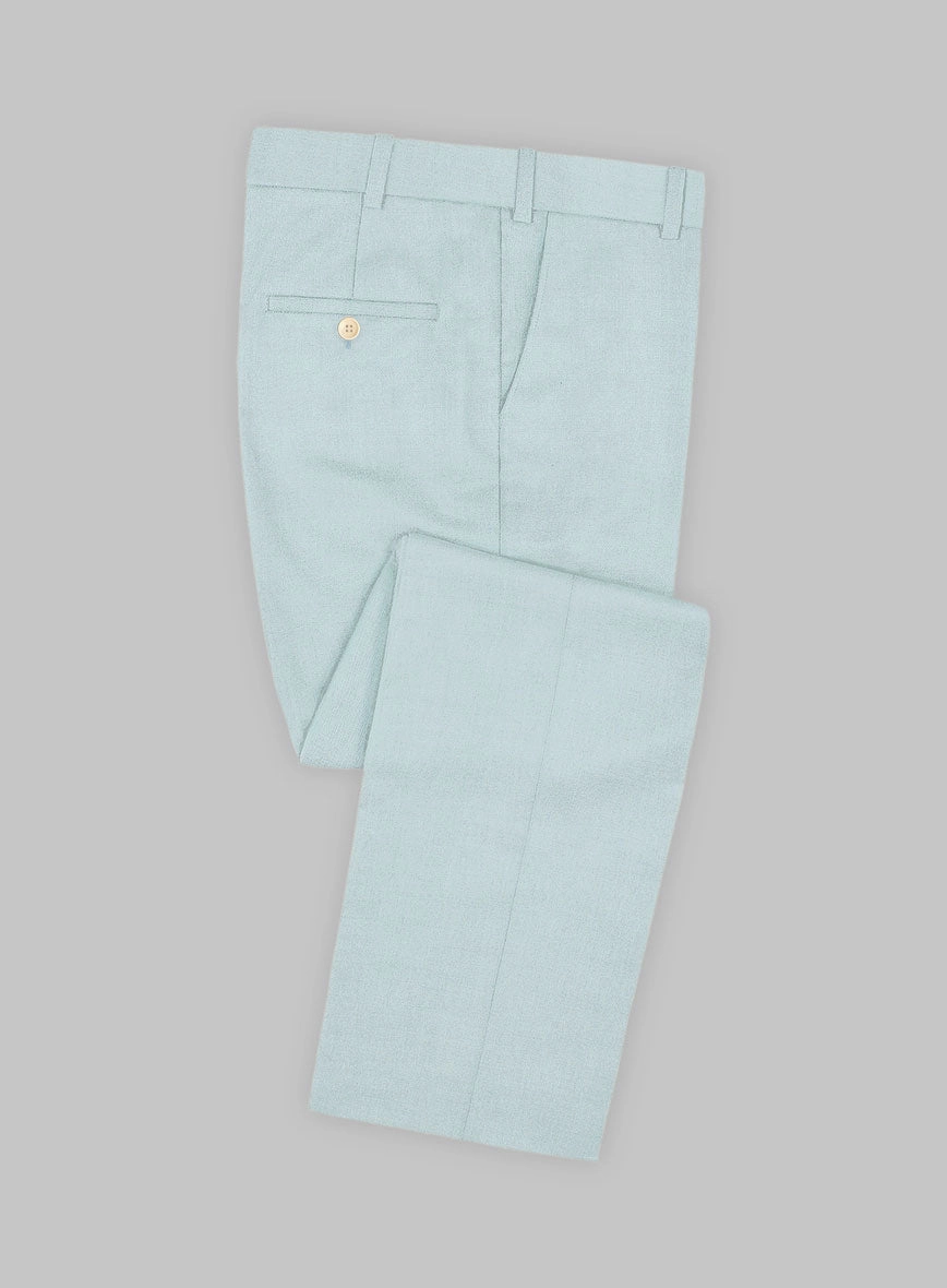 Napolean Wool Baby Blue Suit