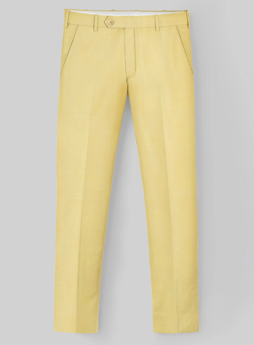 Napolean Yellow Wool Suit