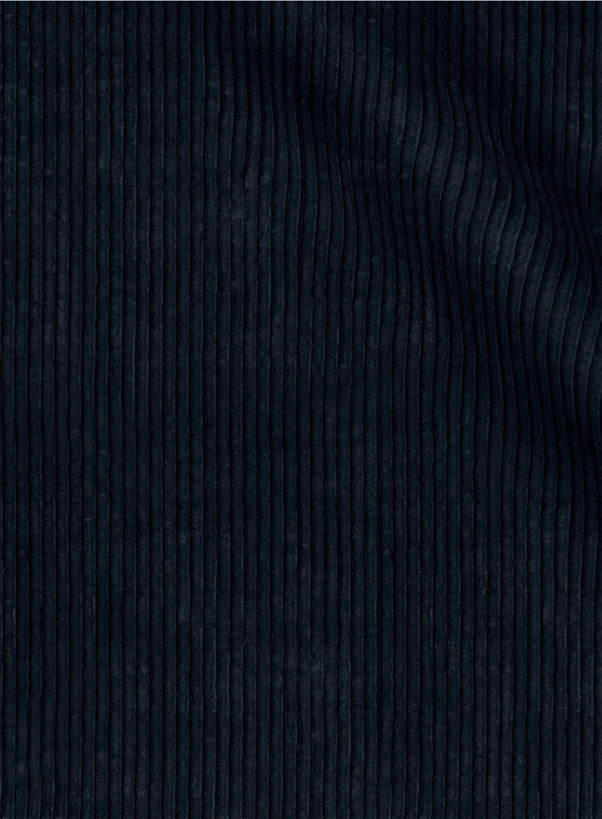 Navy Blue Corduroy Suit