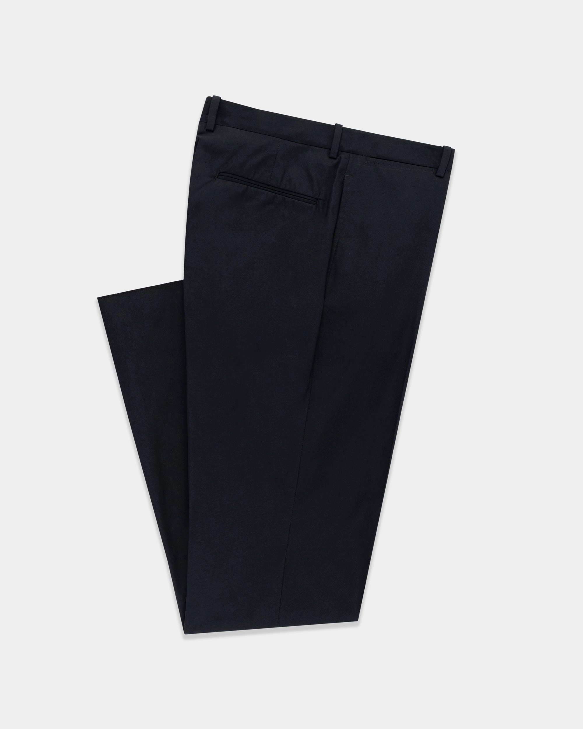 NAVY COTTON POPLIN SUIT