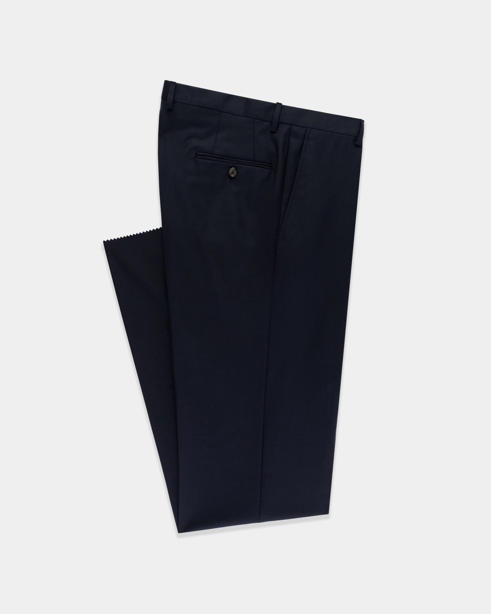 NAVY SOLID SUIT