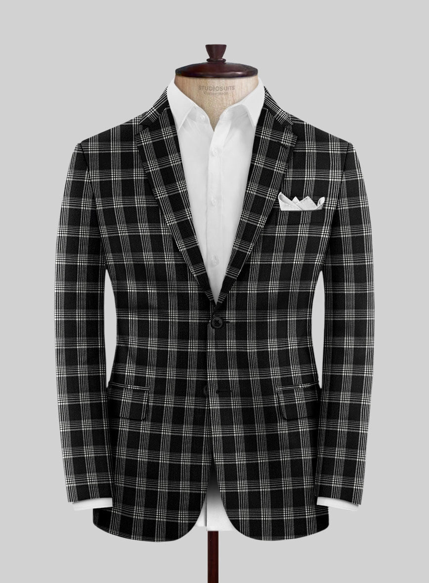 Noble Amalia Black Wool Suit