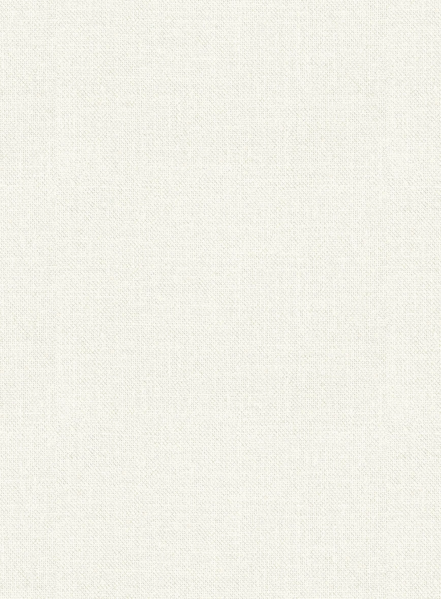 Noble Ivory Wool Silk Linen Suit