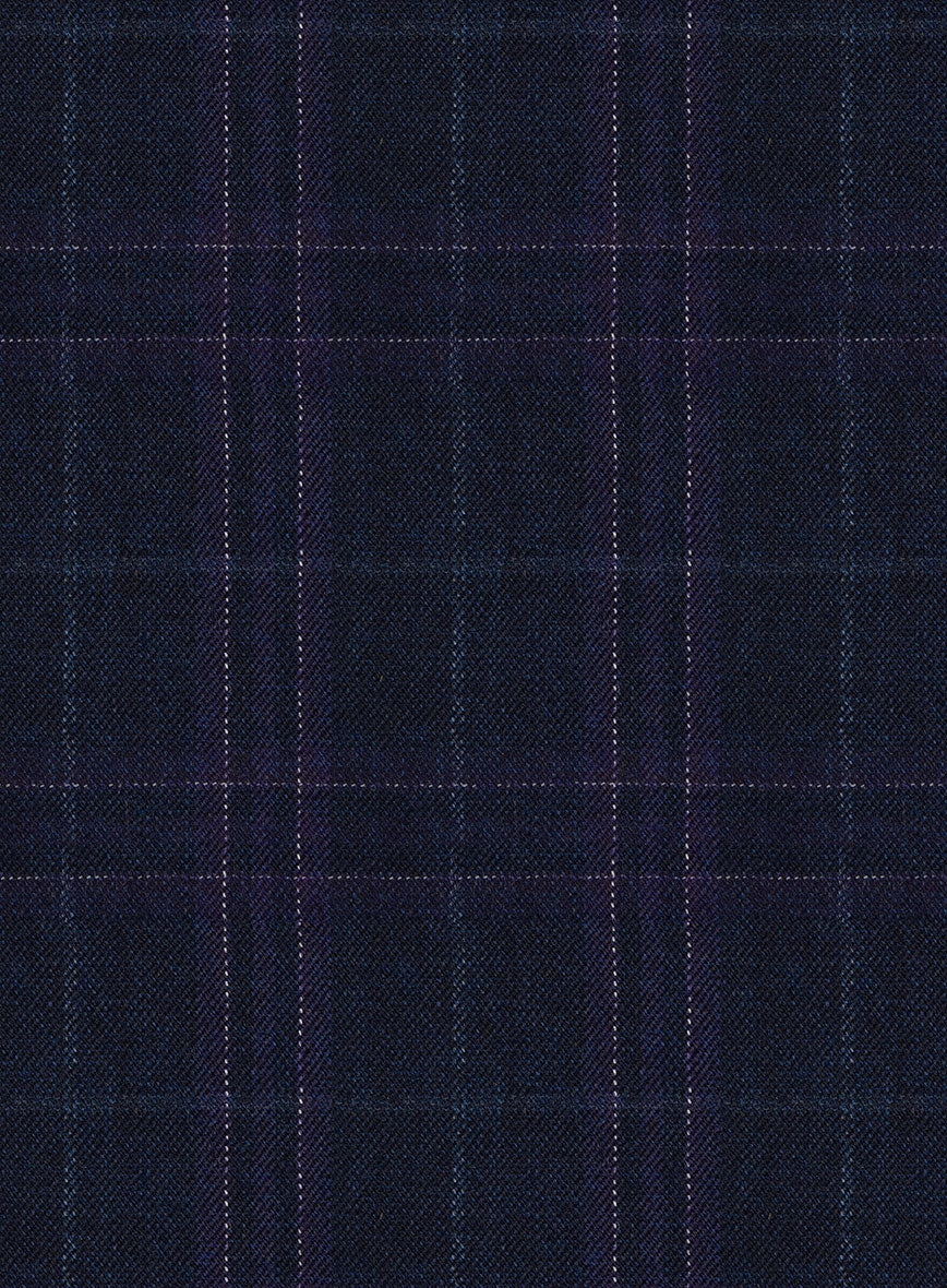 Noble Maddalena Blue Wool Suit