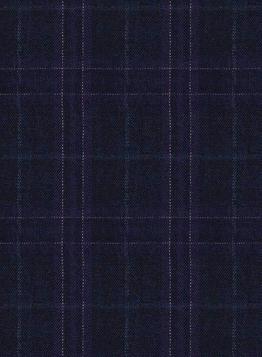 Noble Maddalena Blue Wool Suit