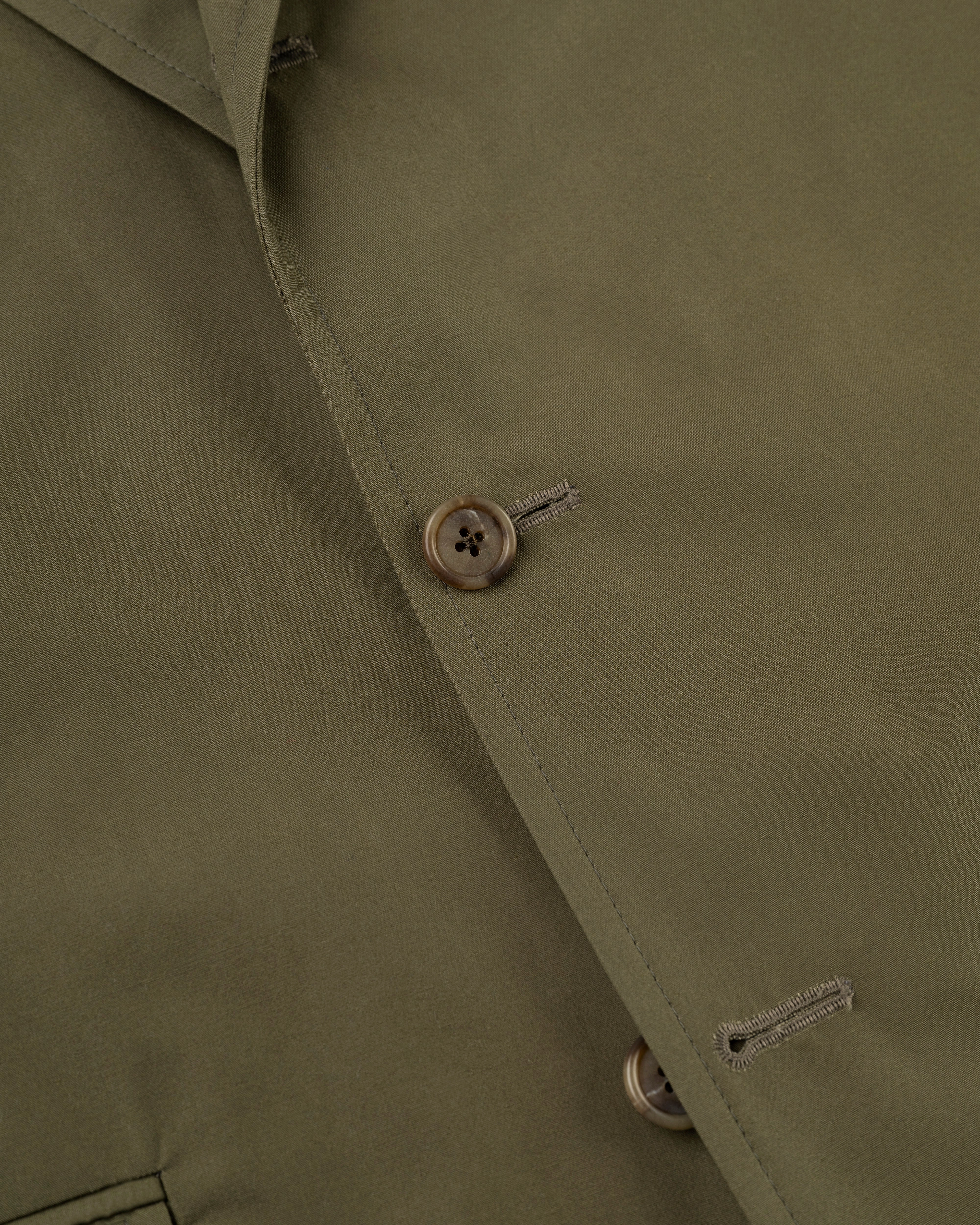 OLIVE COTTON POPLIN SUIT