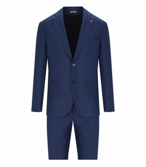 Partially Lined Bright Blue Drop 8 Suit
