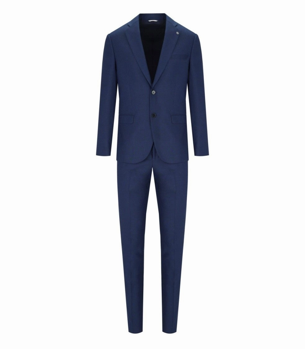 Partially Lined Bright Blue Drop 8 Suit