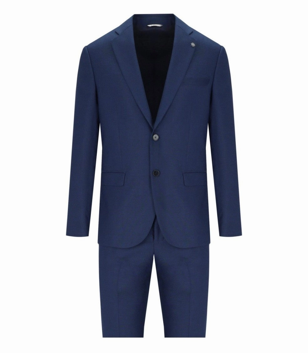 Partially Lined Bright Blue Drop 8 Suit