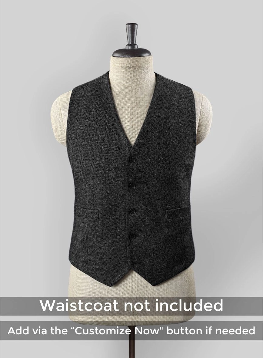 Peaky Blinders Suit - Thomas Shelby - Charcoal Tweed