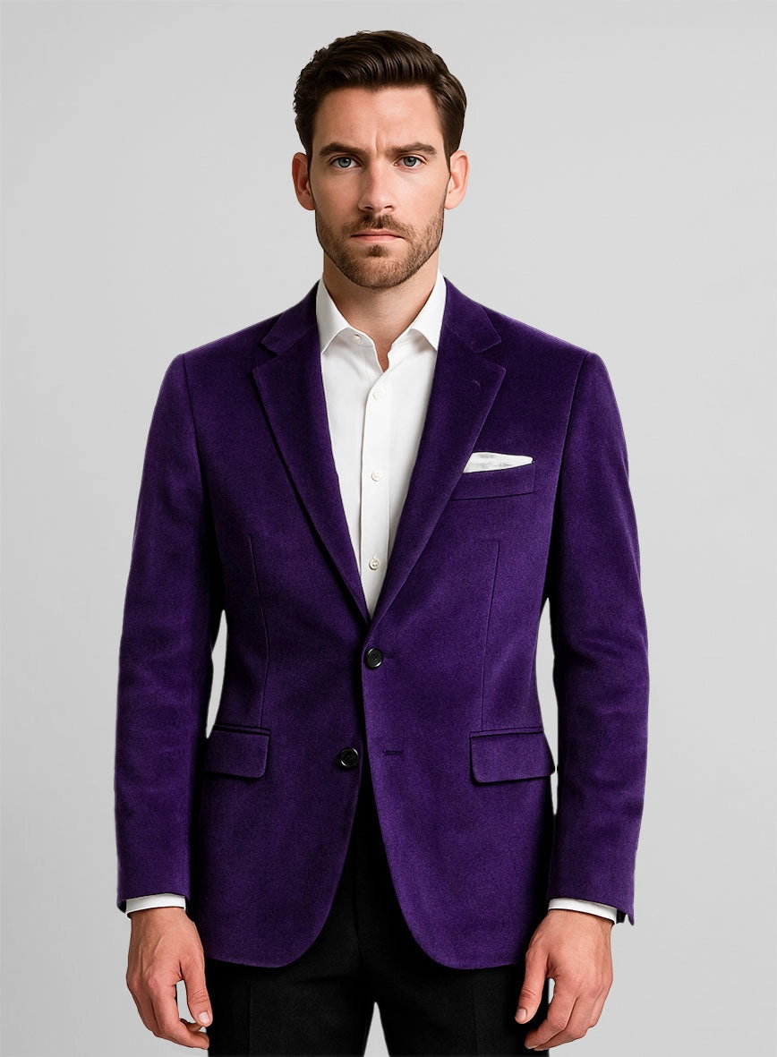 Purple Velvet Suit
