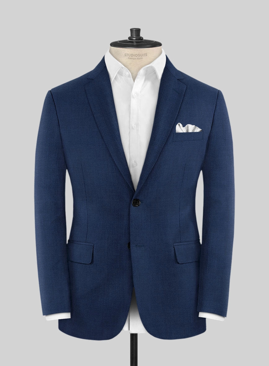 Reda Cobalt Blue Wool Suit