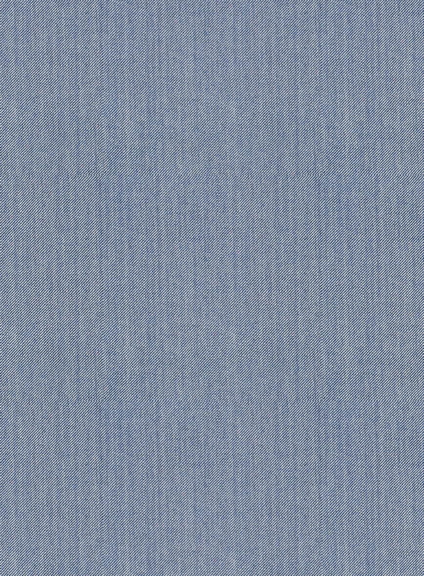 Reda Denim Light Blue Wool Suit