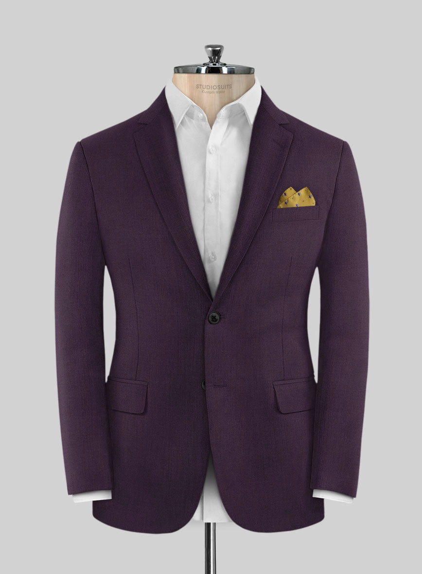 Reda Mauve Wool Suit