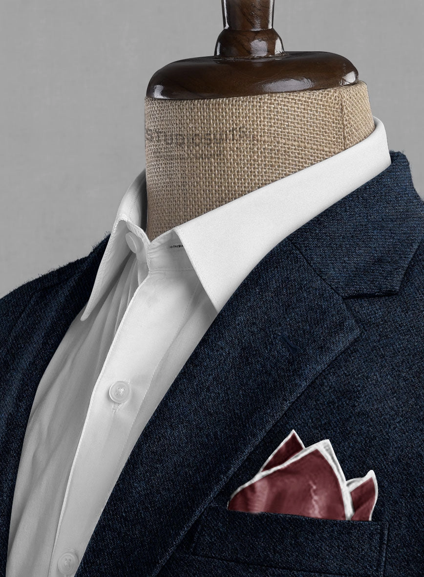 Royal Blue Denim Tweed Suit