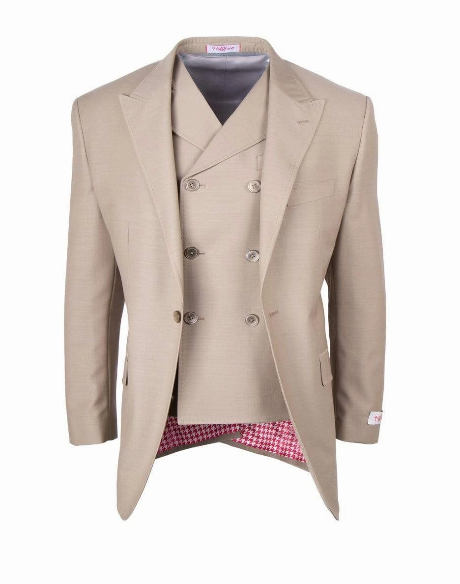 SAN GIOVESSE SUIT & VEST / TAN